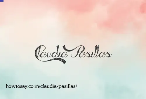 Claudia Pasillas
