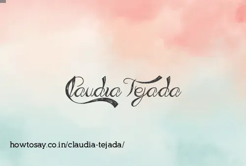 Claudia Tejada