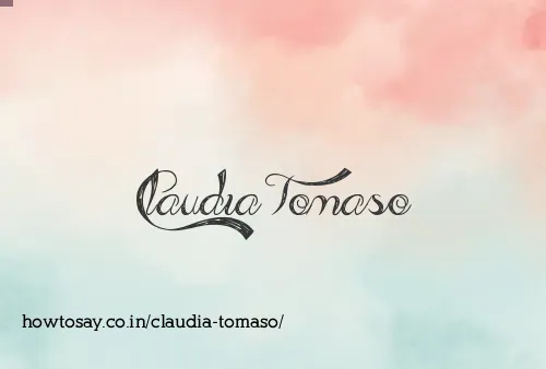 Claudia Tomaso