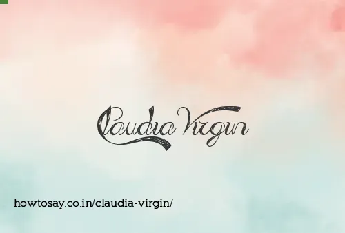 Claudia Virgin