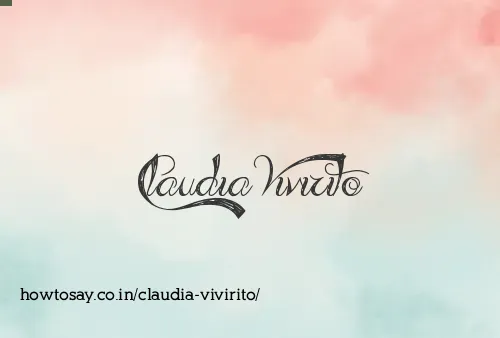 Claudia Vivirito