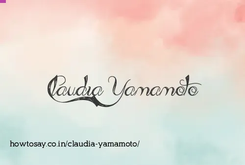 Claudia Yamamoto