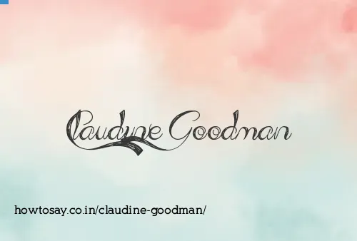 Claudine Goodman