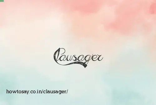 Clausager