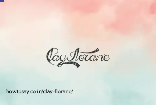 Clay Florane