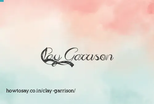 Clay Garrison