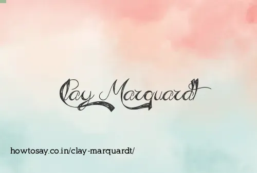 Clay Marquardt