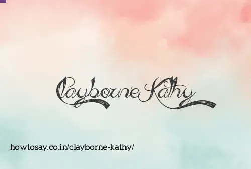 Clayborne Kathy