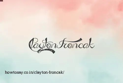 Clayton Froncak