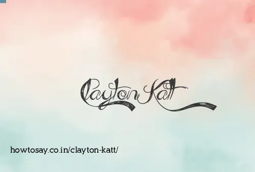 Clayton Katt