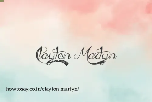 Clayton Martyn