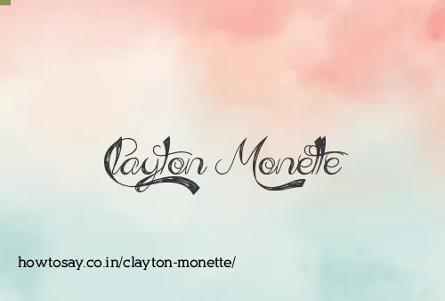 Clayton Monette