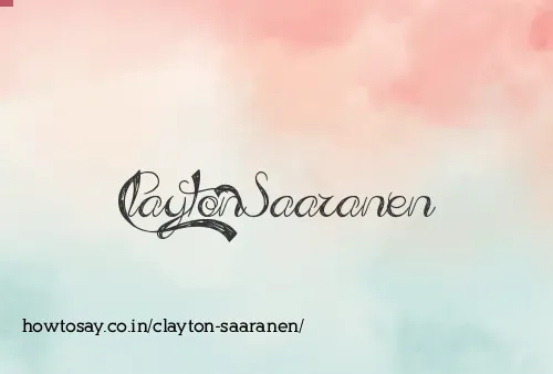 Clayton Saaranen
