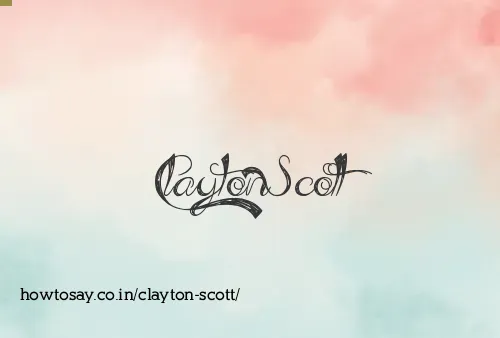 Clayton Scott