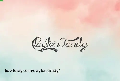 Clayton Tandy