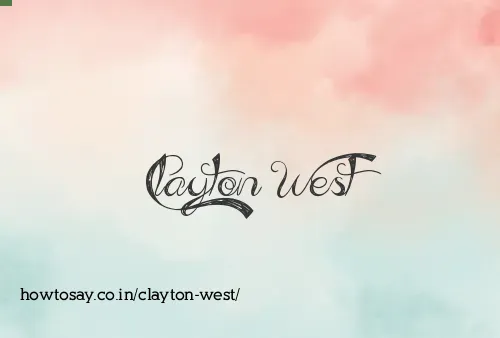 Clayton West