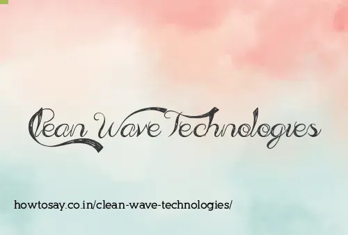 Clean Wave Technologies
