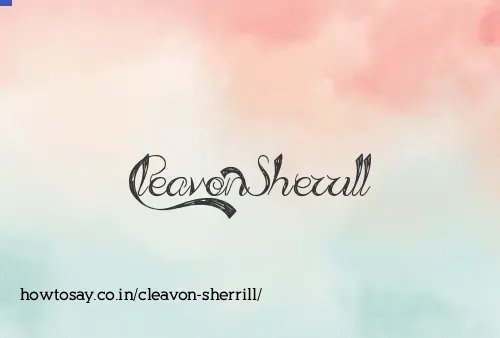 Cleavon Sherrill