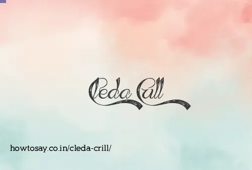 Cleda Crill