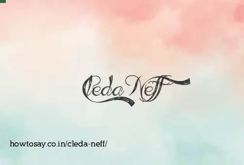 Cleda Neff