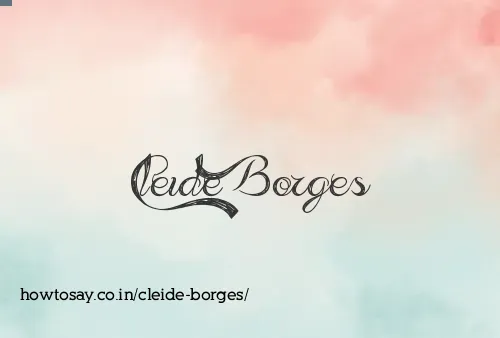 Cleide Borges