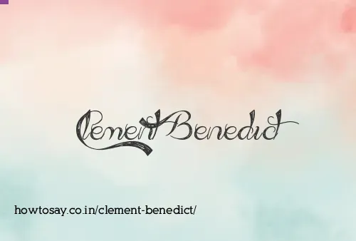 Clement Benedict