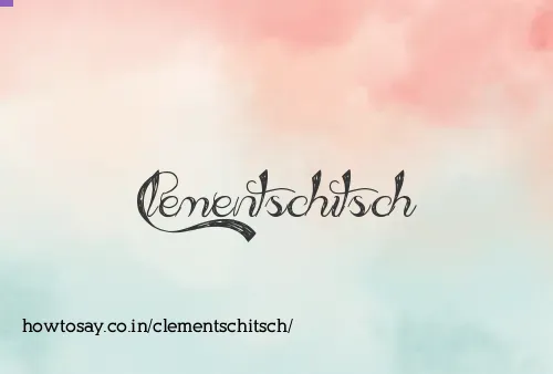 Clementschitsch