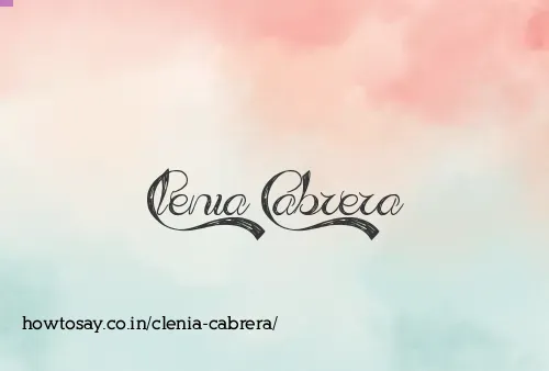 Clenia Cabrera