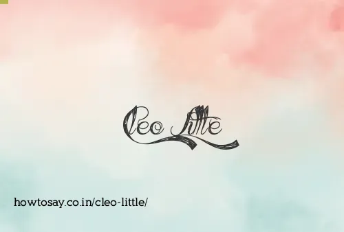 Cleo Little