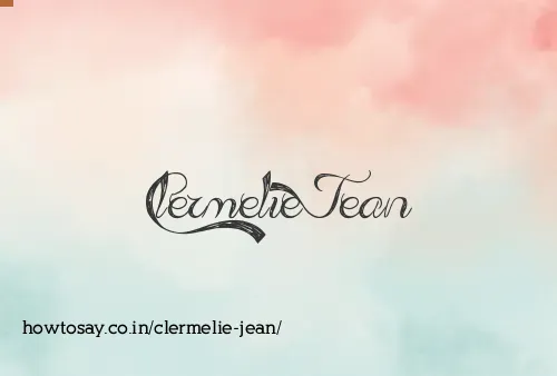 Clermelie Jean