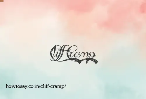 Cliff Cramp