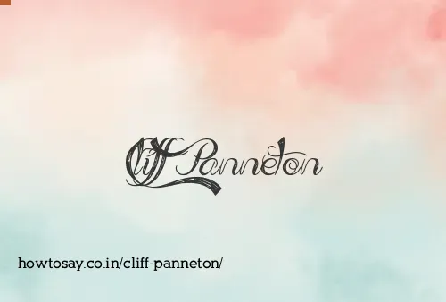 Cliff Panneton