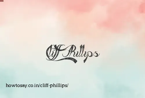 Cliff Phillips