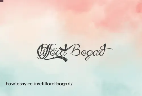 Clifford Bogart