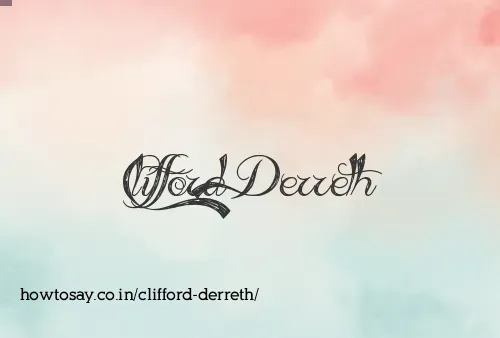 Clifford Derreth