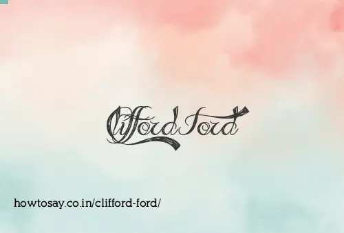 Clifford Ford