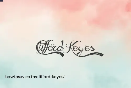 Clifford Keyes
