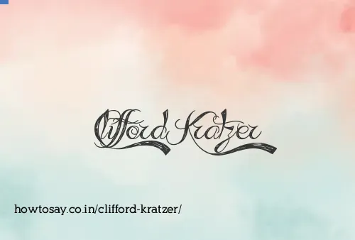 Clifford Kratzer