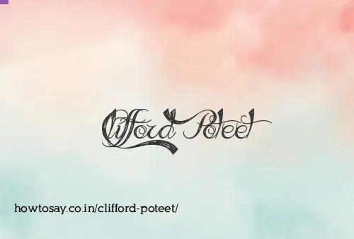 Clifford Poteet