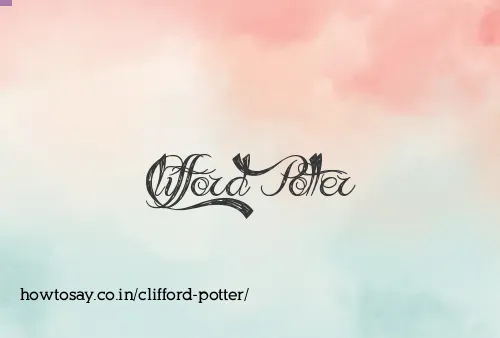 Clifford Potter