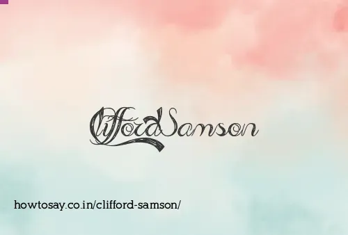 Clifford Samson