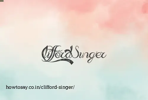 Clifford Singer