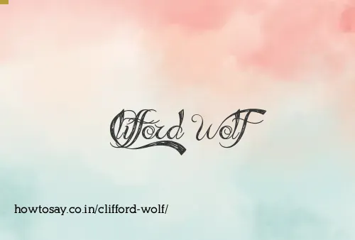 Clifford Wolf