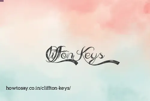 Cliffton Keys