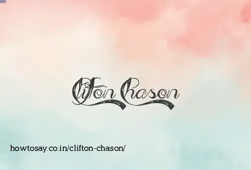 Clifton Chason
