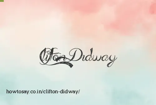Clifton Didway
