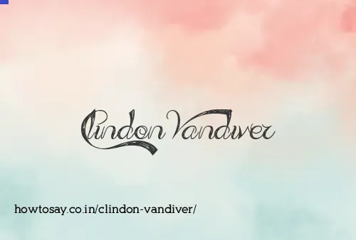 Clindon Vandiver
