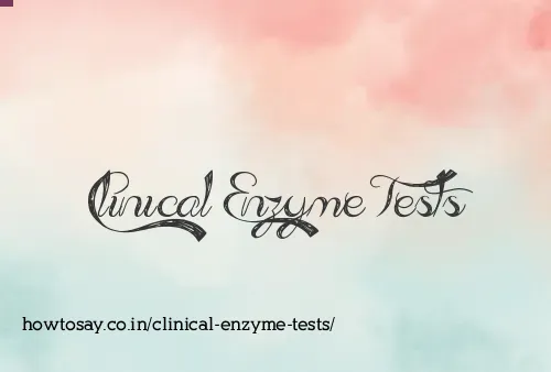 Clinical Enzyme Tests