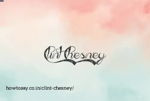 Clint Chesney