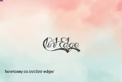 Clint Edge